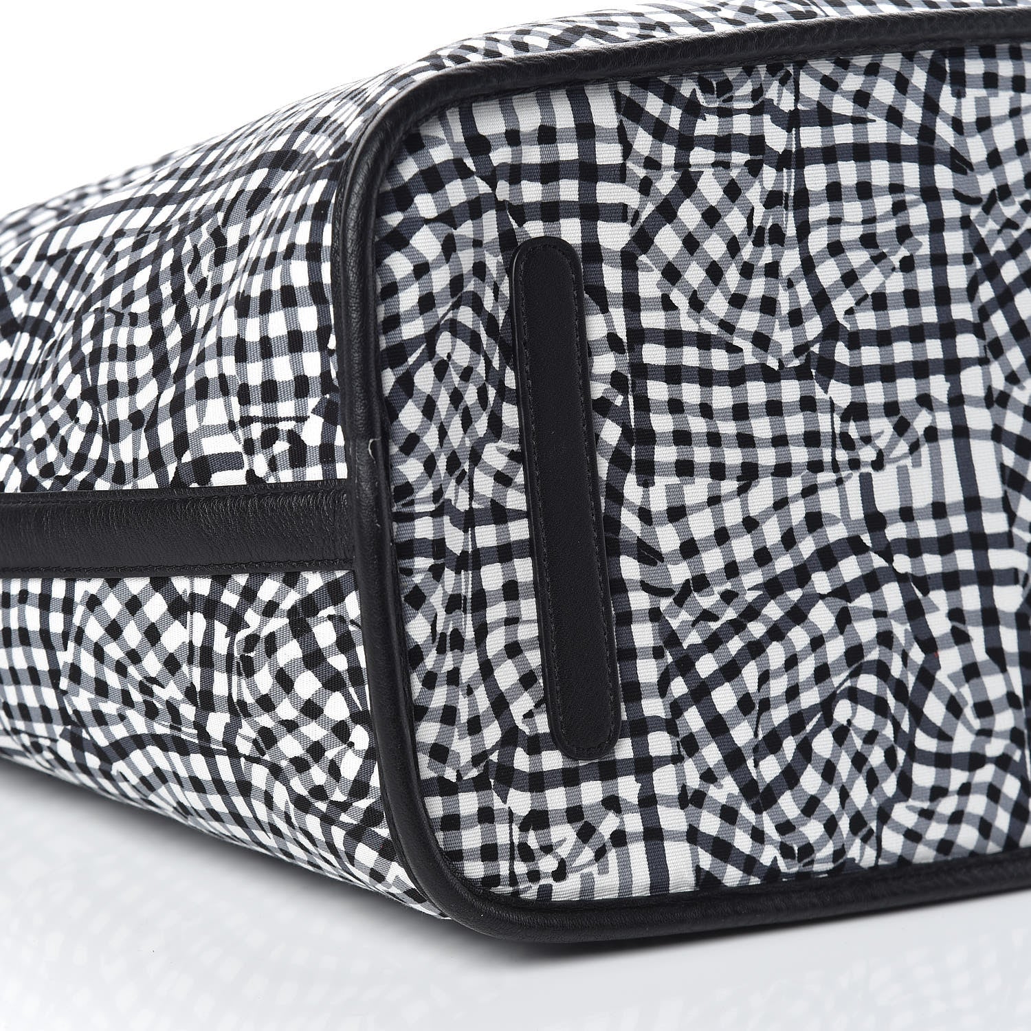 MCM Visetos Large Liz Reversible Shopper Tote Black 9 of 14