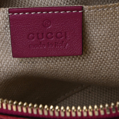 Gucci Soft Patent Small Soho Disco Bag Bright Bougainvillea 10 of 12