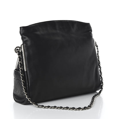 Chanel Lambskin Ultimate Soft Hobo Black 3 of 10