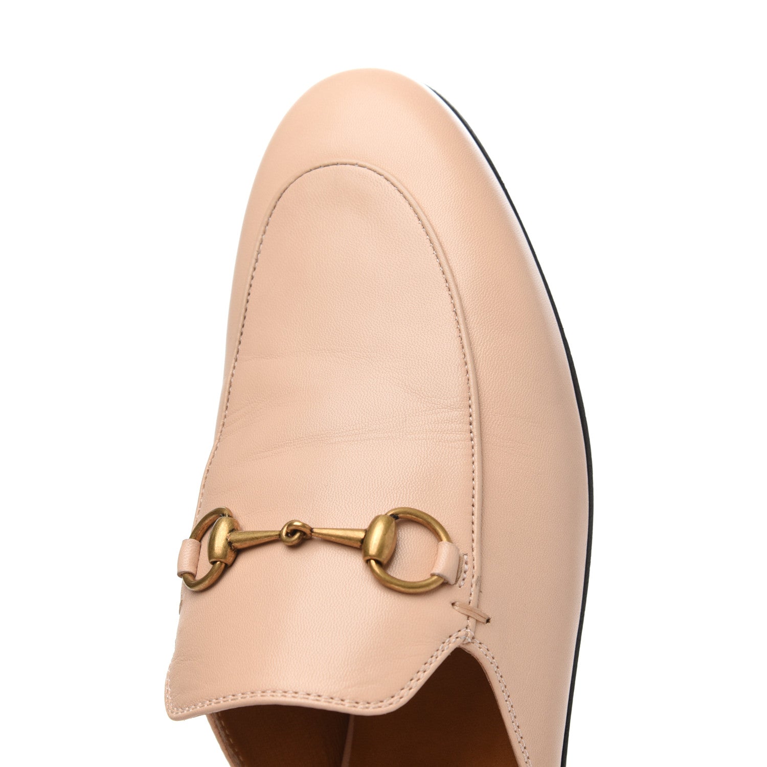 Gucci Malaga Kid Womens Princetown Slippers 38 Skin Rose 9 of 17