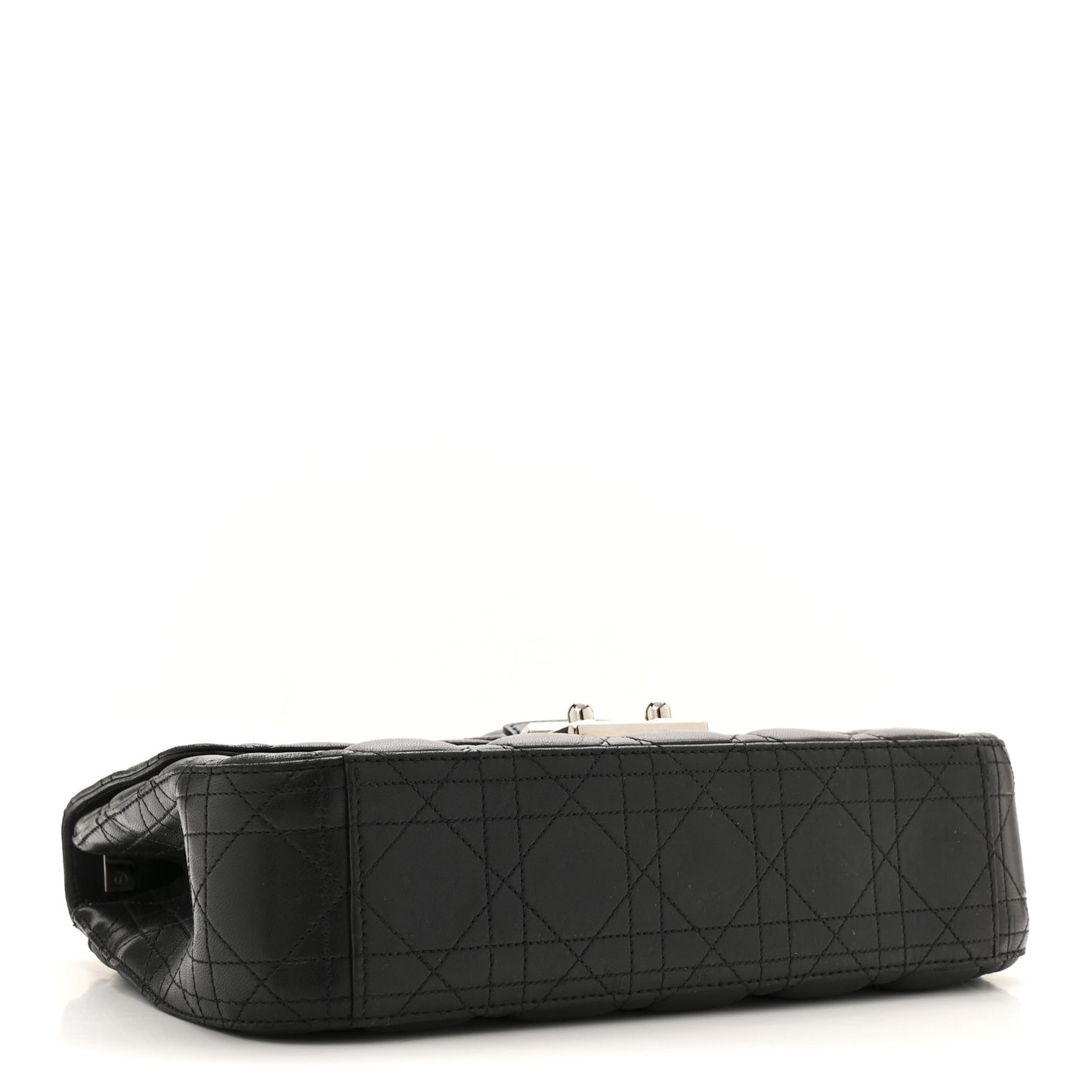 Lambskin Cannage Medium Miss Dior Flap Black