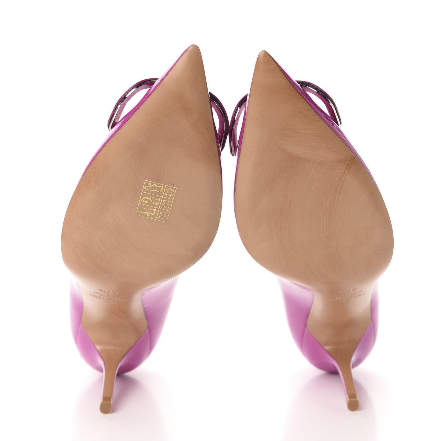 Patent Vlogo Signature 80 Pumps 37.5 Radiant Orchid