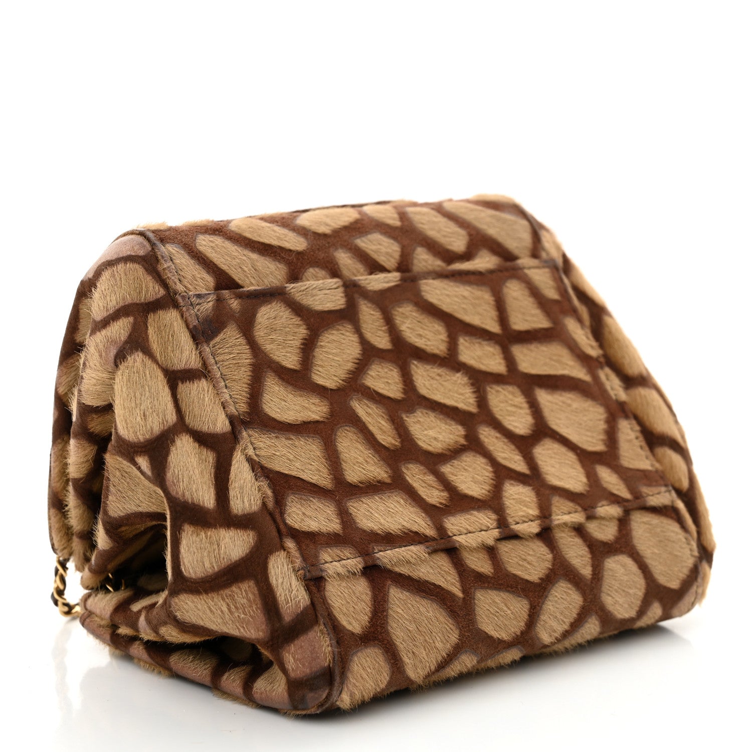 Chanel Pony Hair Reissue 2.55 Accordion Flap Brown 4 of 14