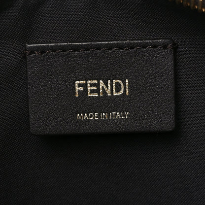 Fendi Fabric Jacquard Vitello Grace FF 1974 Small Fendigraphy Hobo Bag Tobacco Moro Ebano 6 of 10