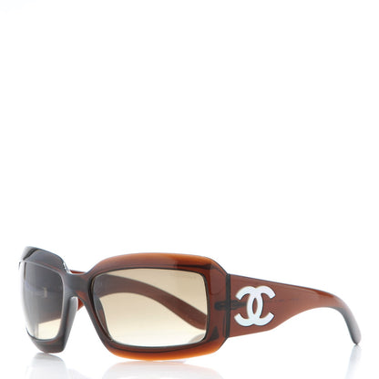 Chanel Mother of Pearl Sunglasses 5076-H Brown 1 of 9