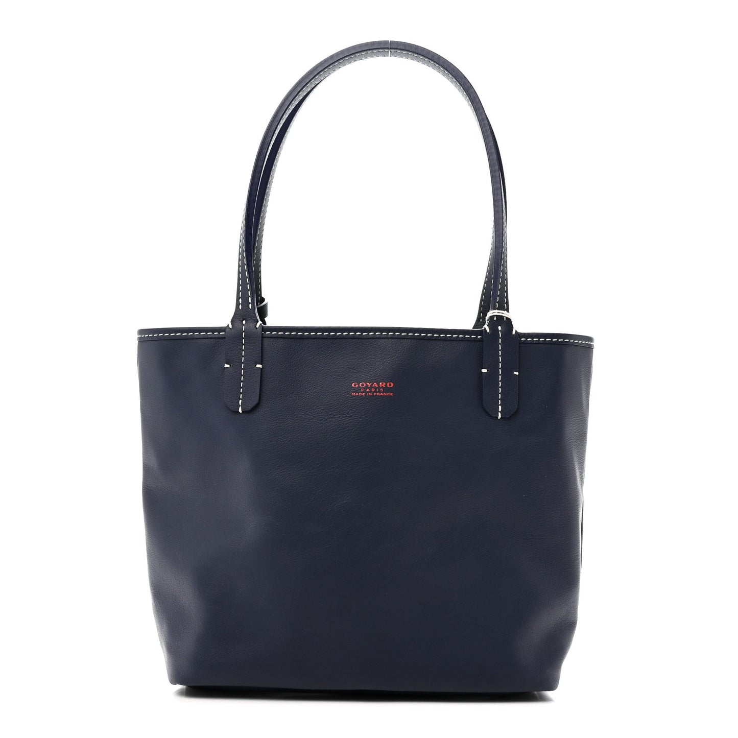 Goyardine Reversible Mini Anjou Navy