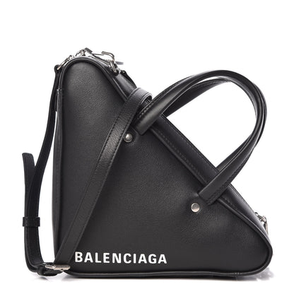 Balenciaga Calfskin XS Triangle Duffle Black 1 of 10