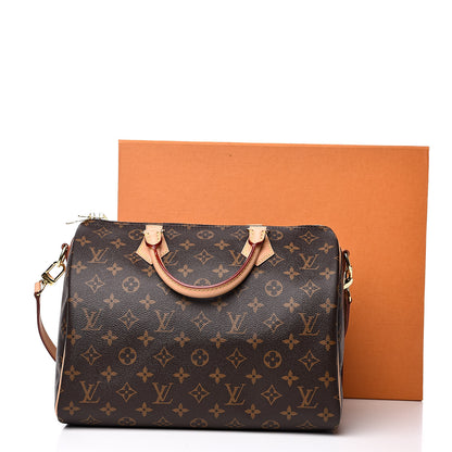 Louis Vuitton Monogram Speedy Bandouliere 30 12 of 12