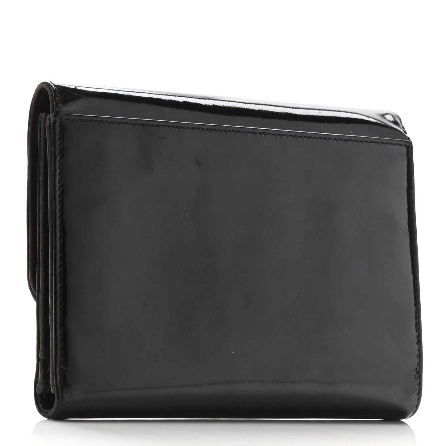 Patent Timeless CC Wallet Black