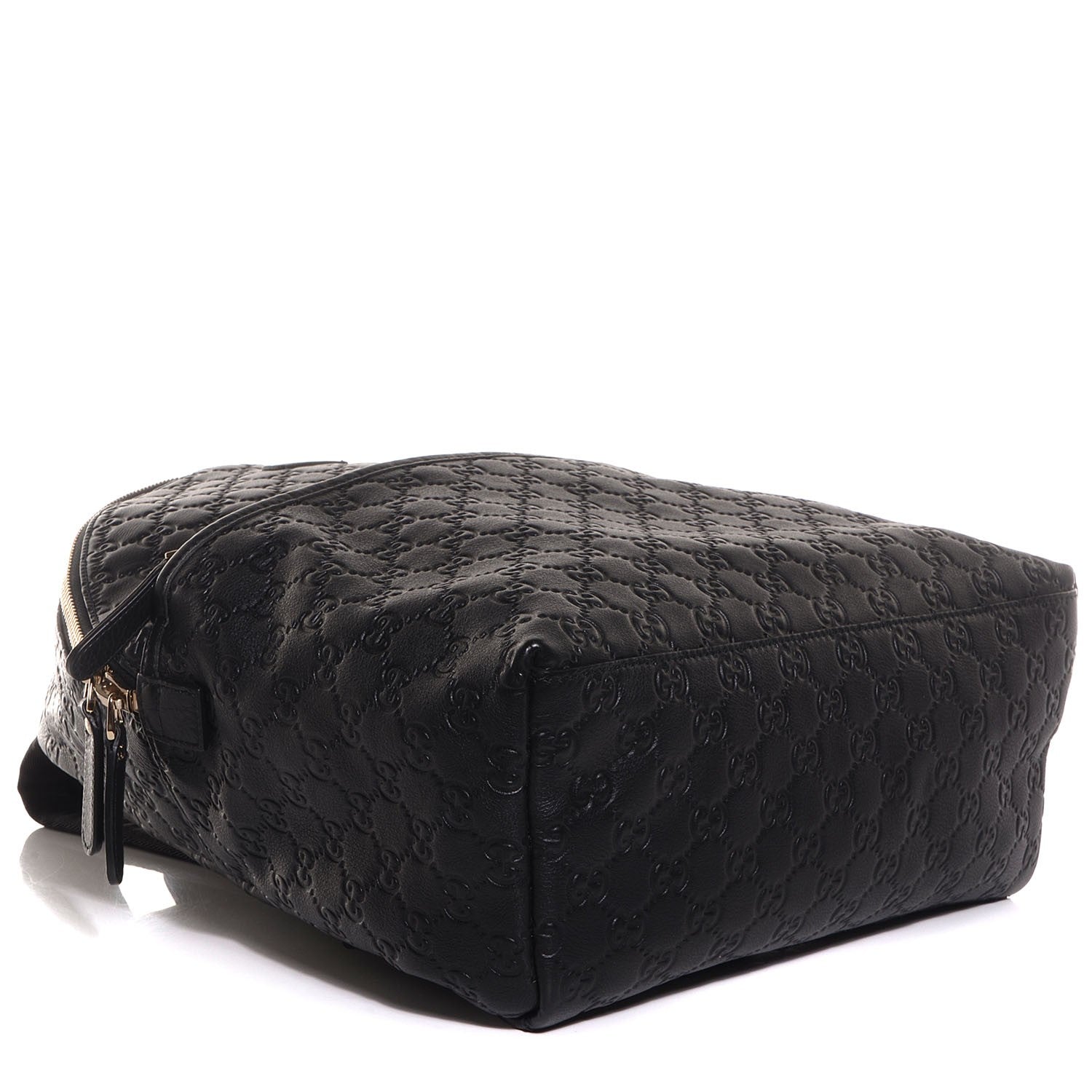 Gucci Guccissima Medium Classic Backpack Black 4 of 9