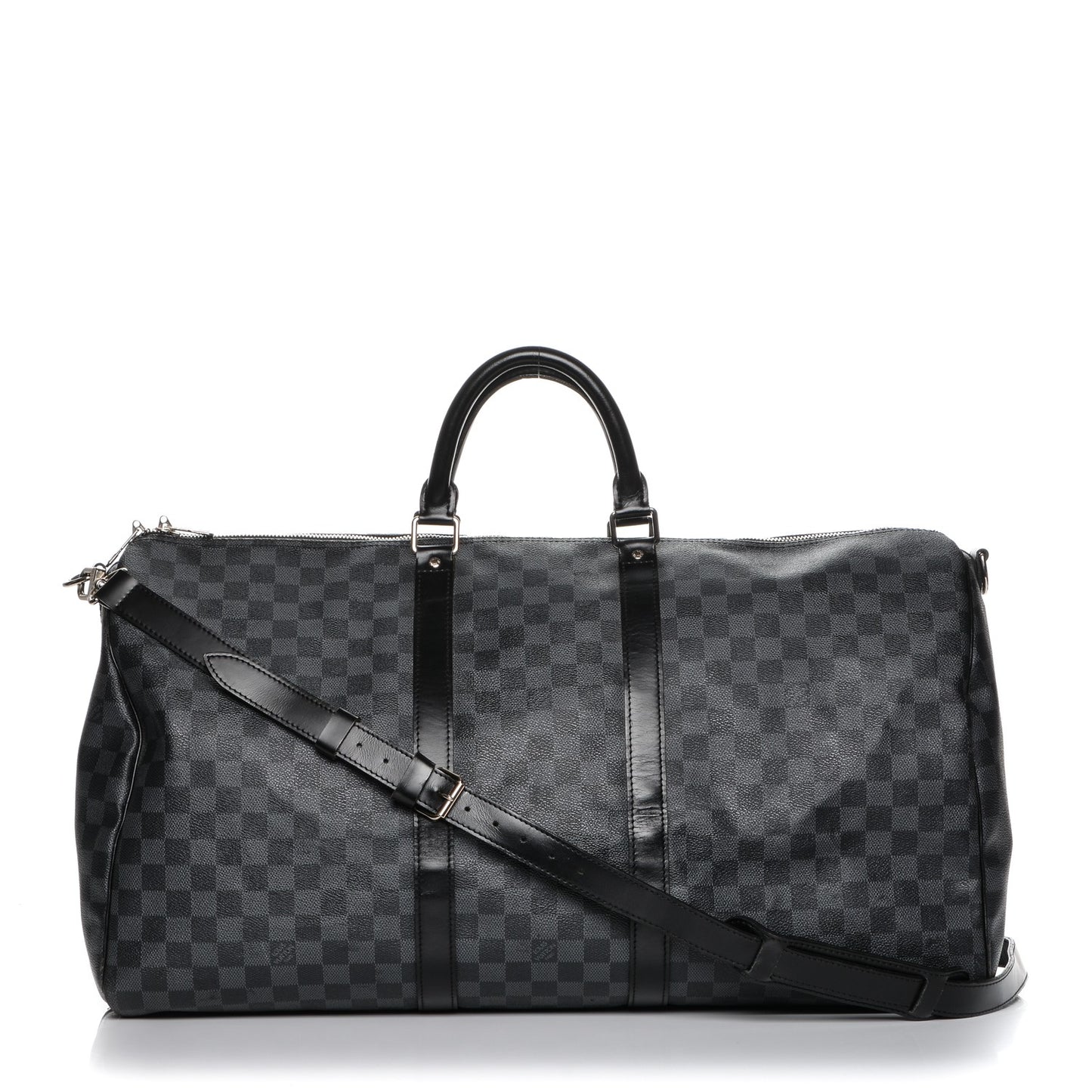 Damier Graphite Keepall Bandouliere 55