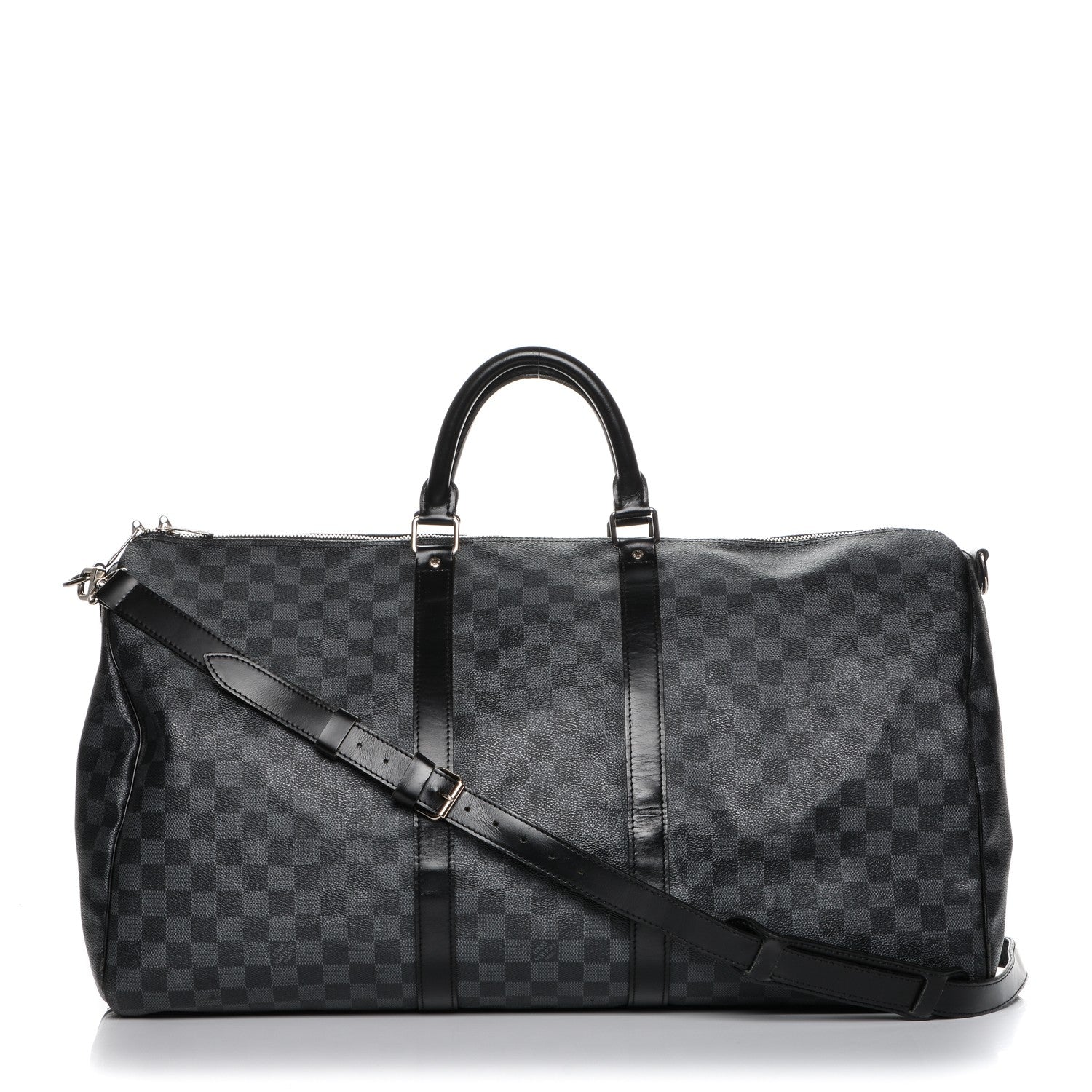 Louis Vuitton Damier Graphite Keepall Bandouliere 55 1 of 7