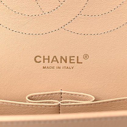 Chanel Caviar Quilted Jumbo Double Flap Beige Clair 6 of 14