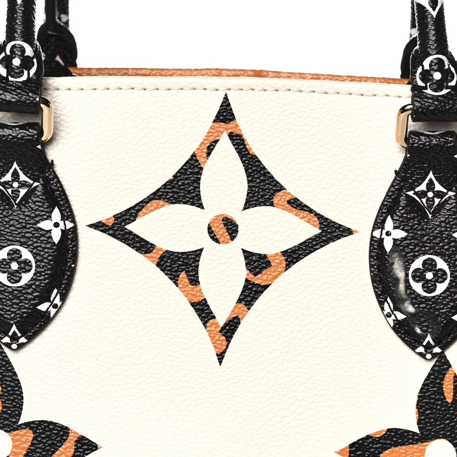 Louis Vuitton Monogram Giant Jungle Onthego GM Ivory 9 of 10