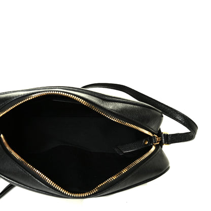 Saint Laurent Lambskin Monogram Small Lou Camera Bag Black 4 of 4