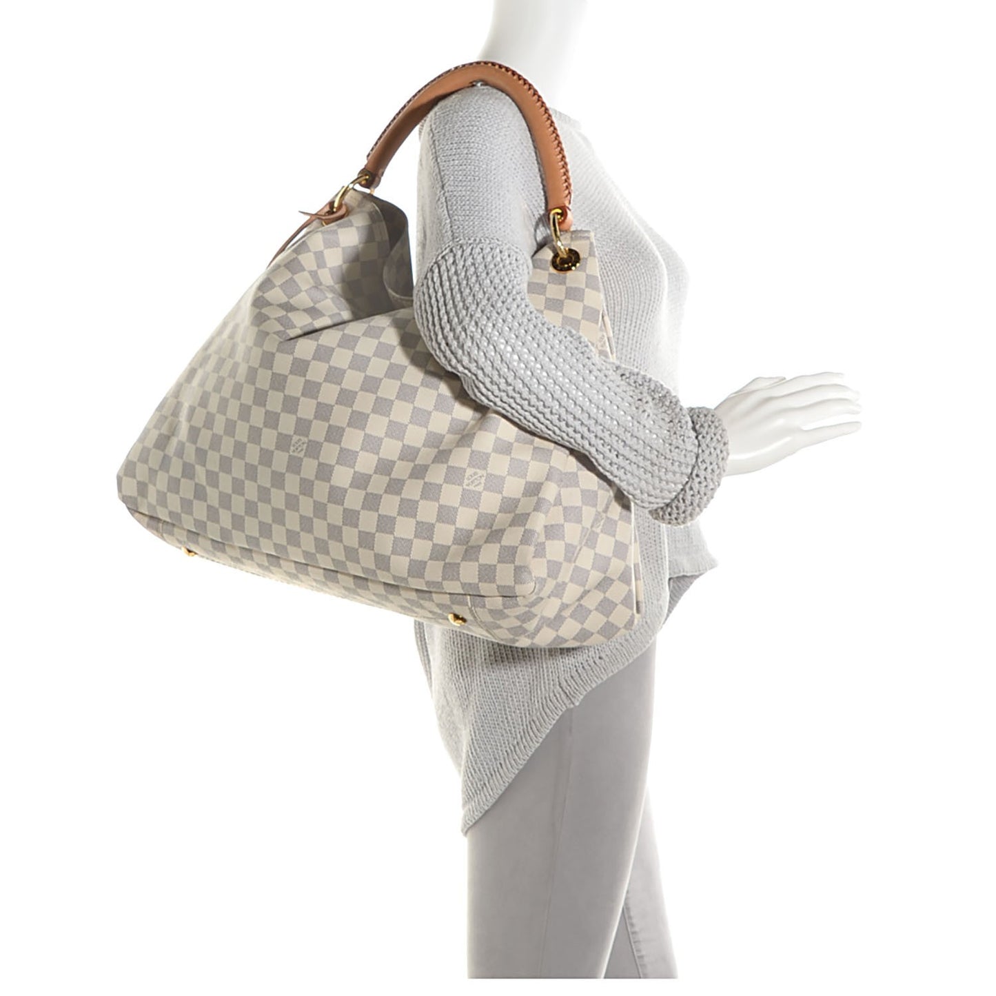 Damier Azur Artsy GM