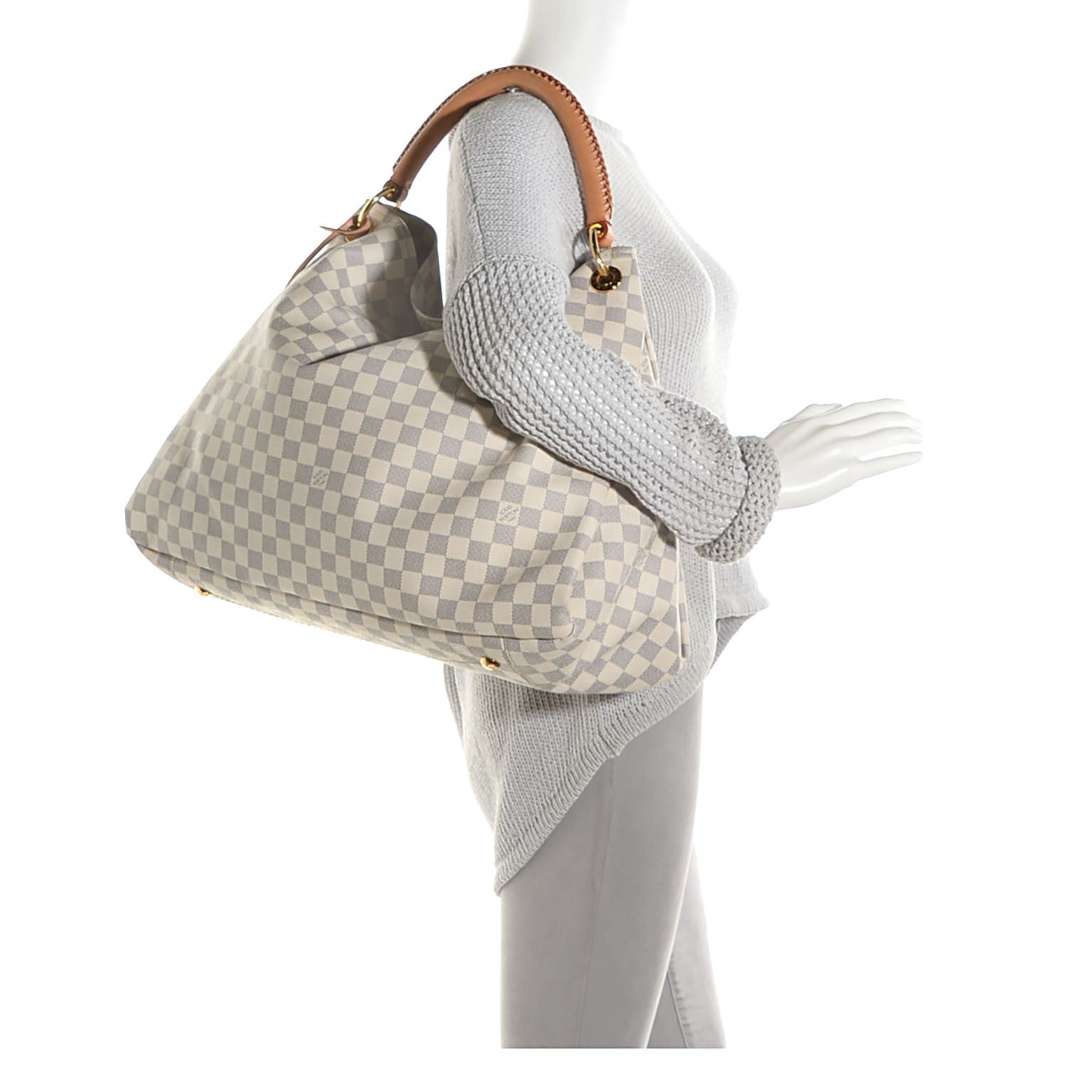 Louis Vuitton Damier Azur Artsy GM 2 of 7