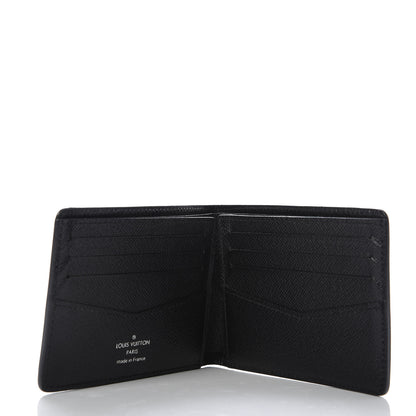 Louis Vuitton Epi Slender Wallet Black 5 of 7
