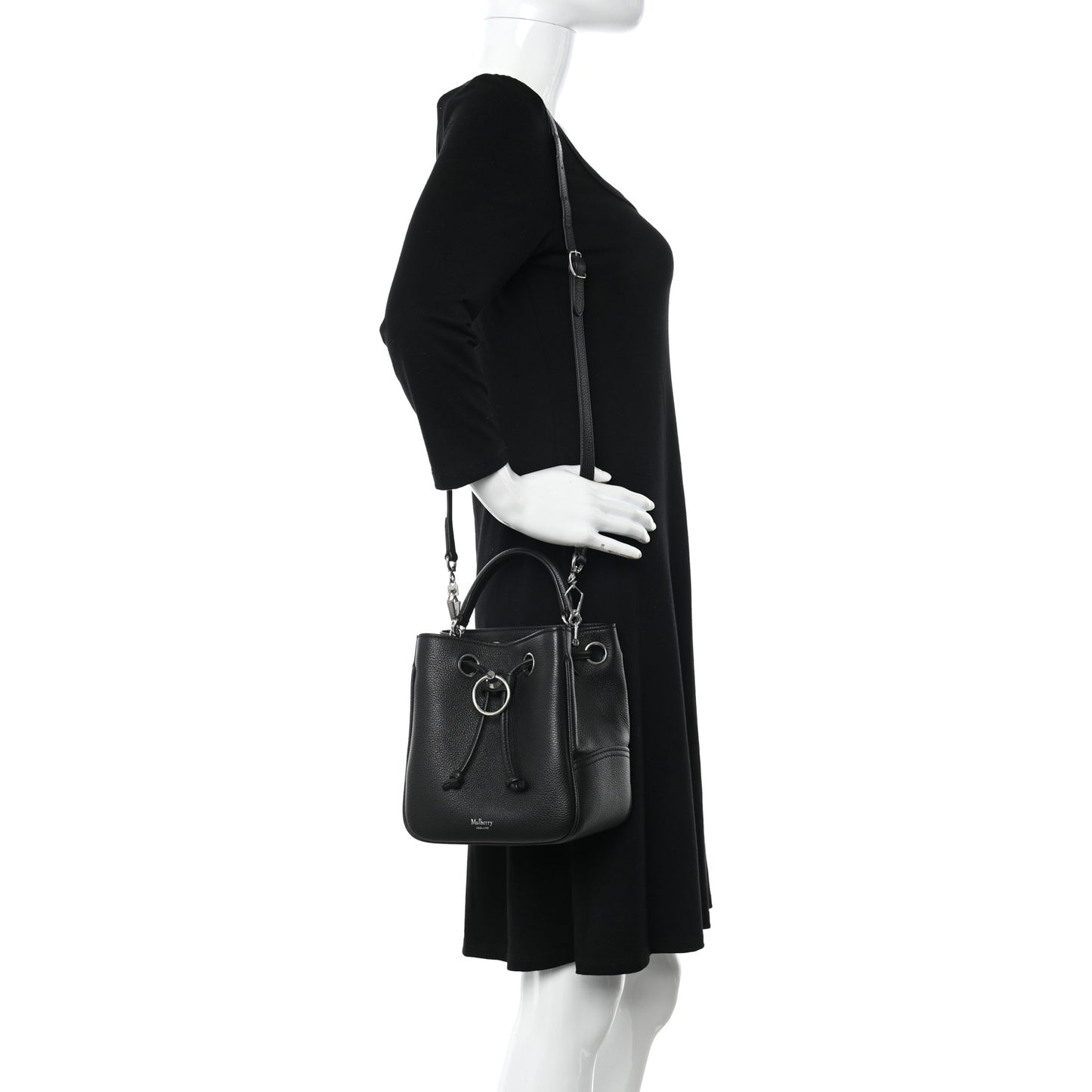 Small Classic Grain Small Hampstead Black