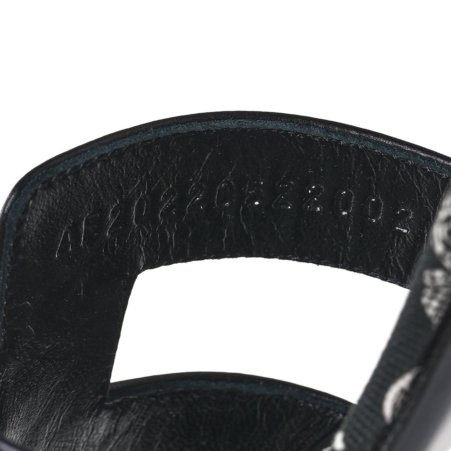 Calfskin Oasis Sandals 39 Black