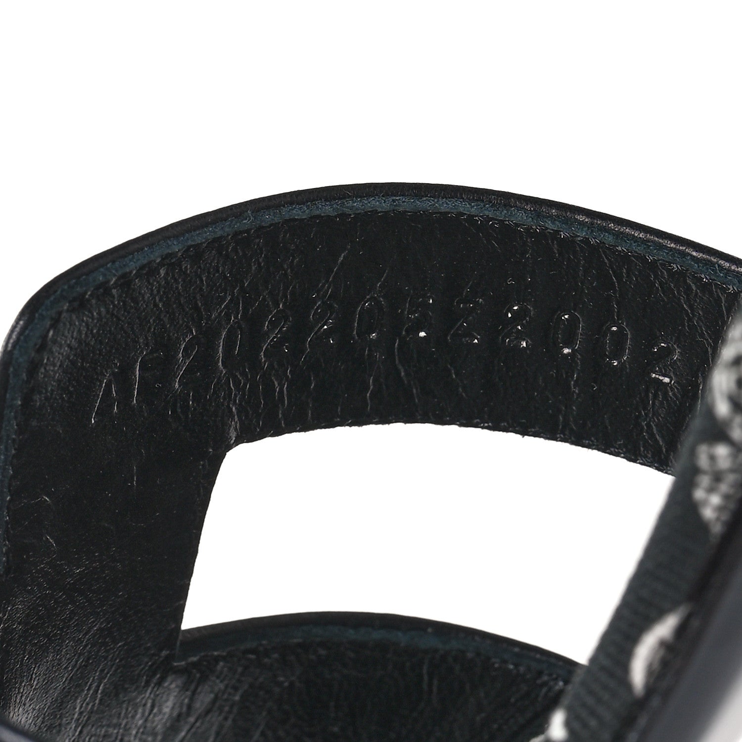 Hermes Calfskin Oasis Sandals 39 Black 6 of 9