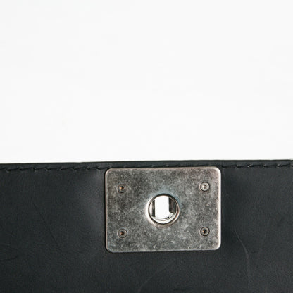Chanel Lambskin Stitch Medium Boy Flap Black 6 of 9