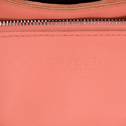 Bottega Veneta Nappa Maxi Intreccio Cassette Bag Peach 6 of 13