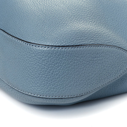 Gucci Soft Grained Calfskin Large Jackie Hobo Light Blue 7 of 10