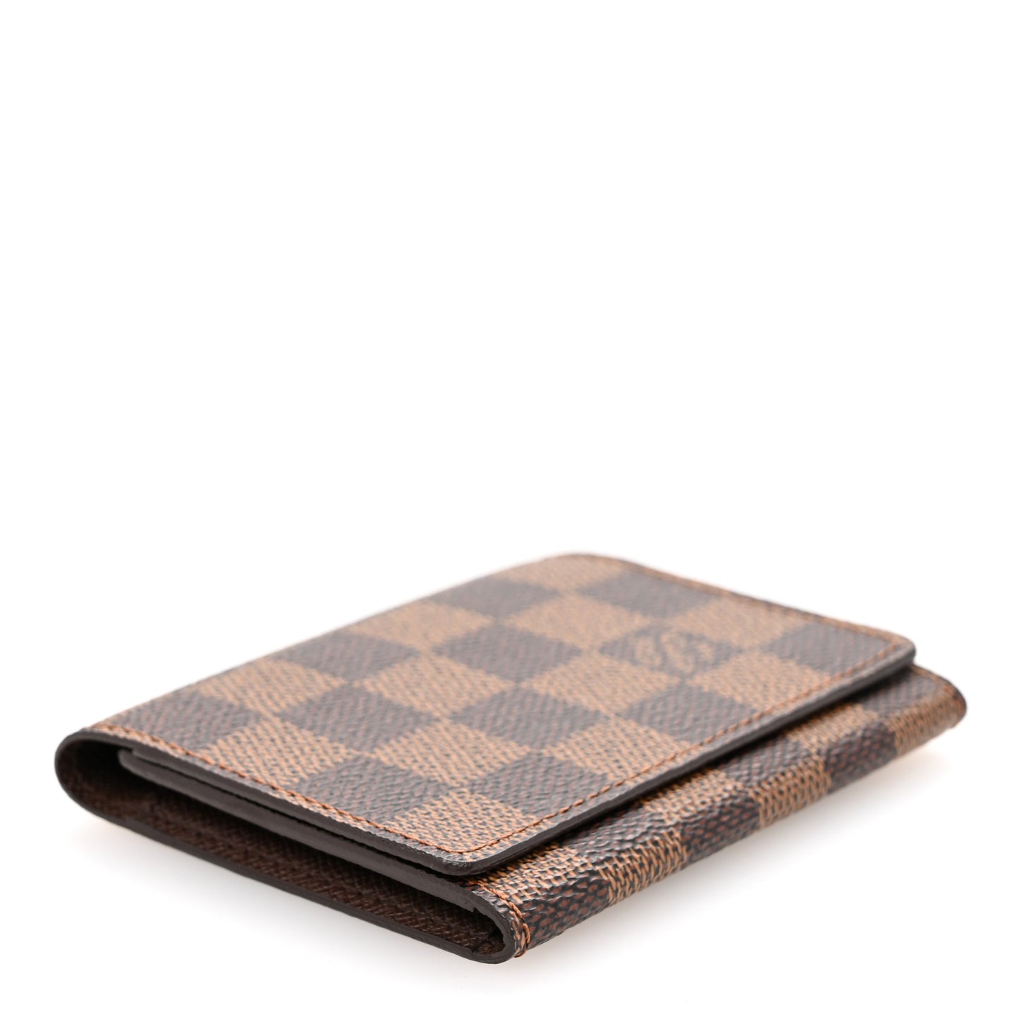 Damier Ebene Business Card Holder