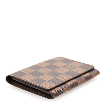 Louis Vuitton Damier Ebene Business Card Holder 4 of 8