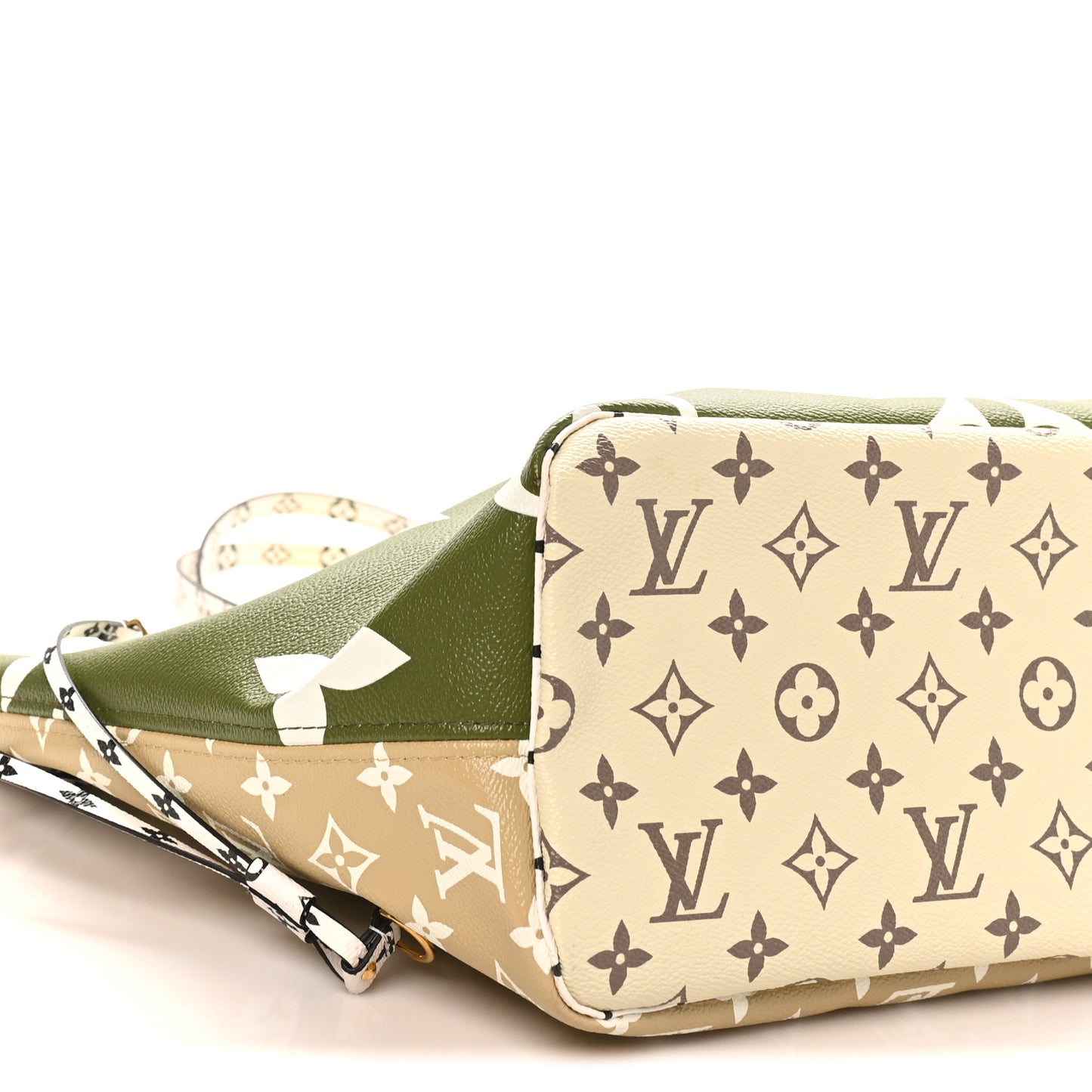 Monogram Giant Neverfull MM Kaki