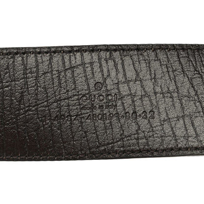 Gucci GG Plus Monogram Interlocking G Belt 80 32 Dark Brown 4 of 11
