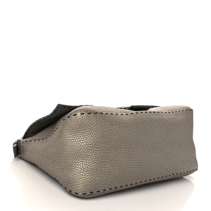 Fendi Calfskin Romano Selleria Mama Baguette Peltro 3 of 4