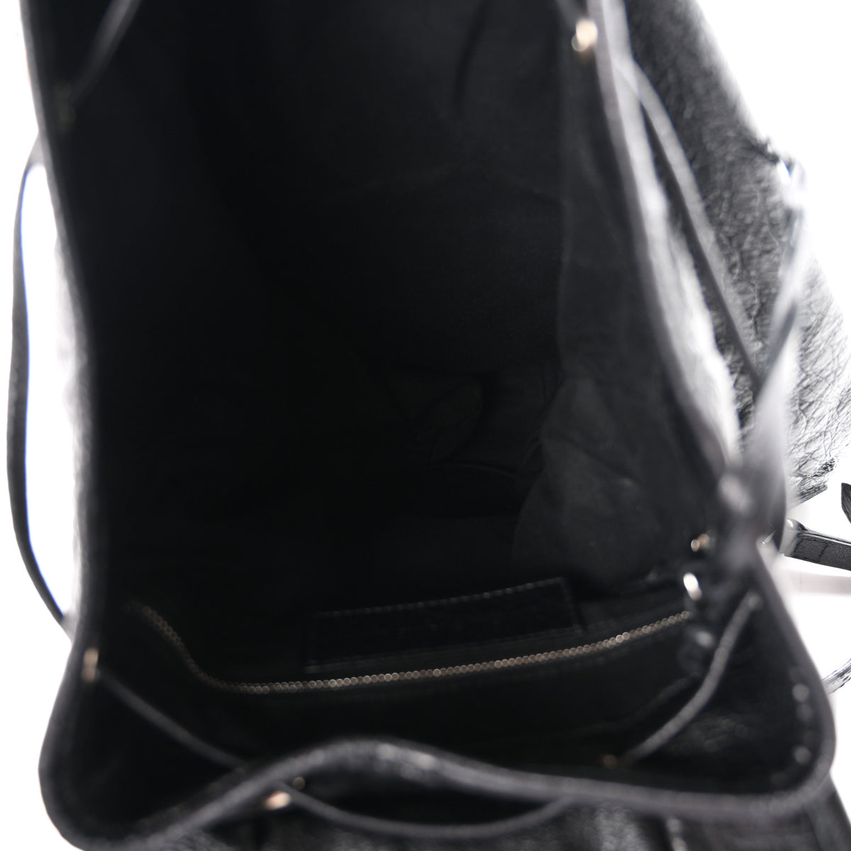 Agneau Giant 12 Silver Hardware S Traveler Backpack Black