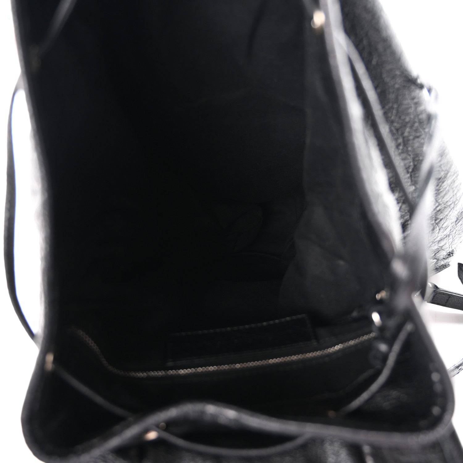 Balenciaga Agneau Giant 12 Silver Hardware S Traveler Backpack Black 6 of 11