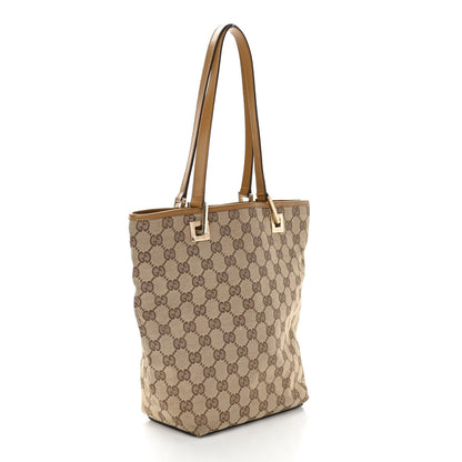 Gucci Monogram Small Bucket Tote Beige 3 of 16