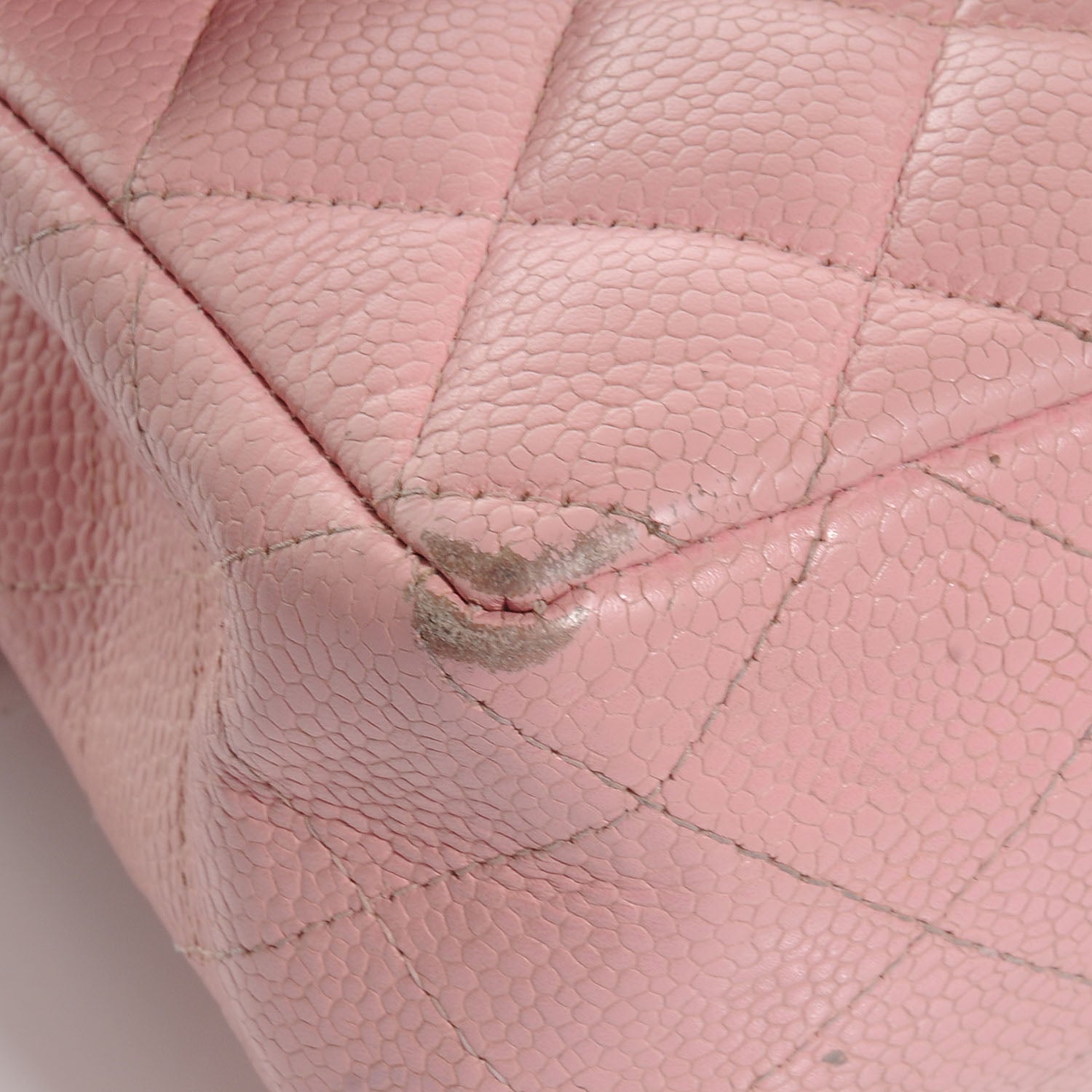 Chanel Caviar Quilted Mini Flap Pink 9 of 13