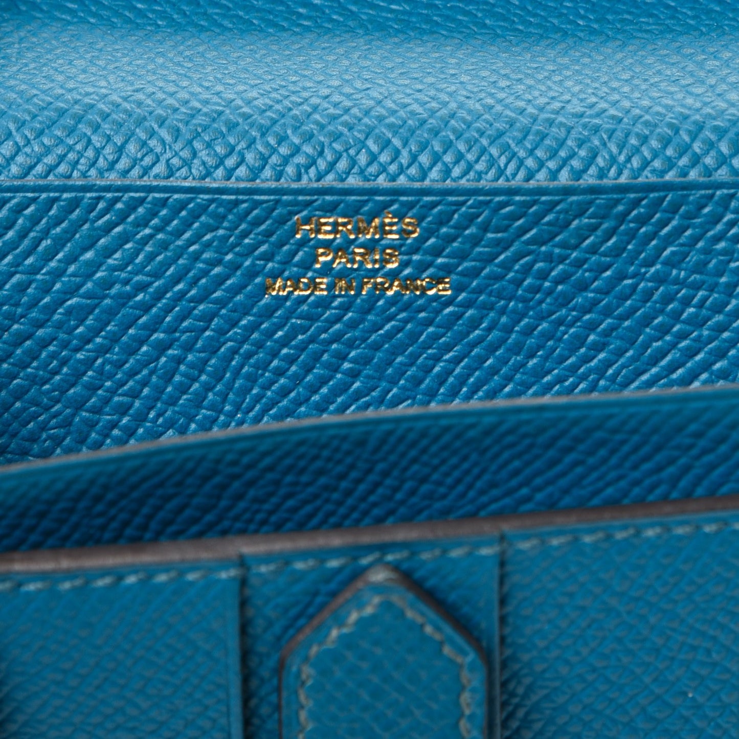 Epsom Bearn Gusset Wallet Bleu Izmir