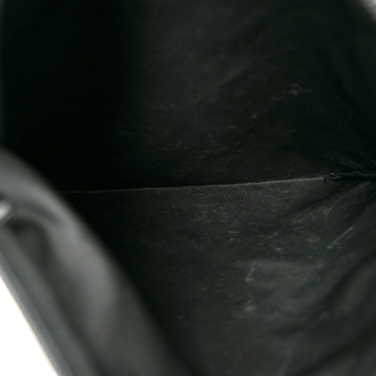 Nylon Vela Flat Messenger Bag Black
