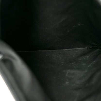 Prada Nylon Vela Flat Messenger Bag Black 5 of 11