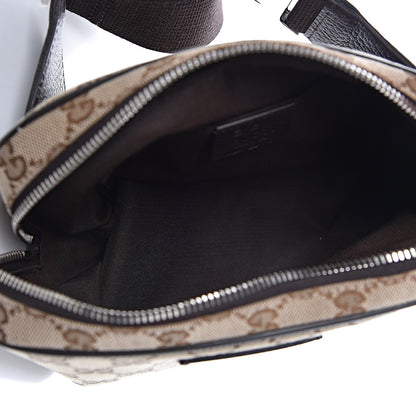 Gucci Monogram Belt Bag Dark Brown 5 of 10