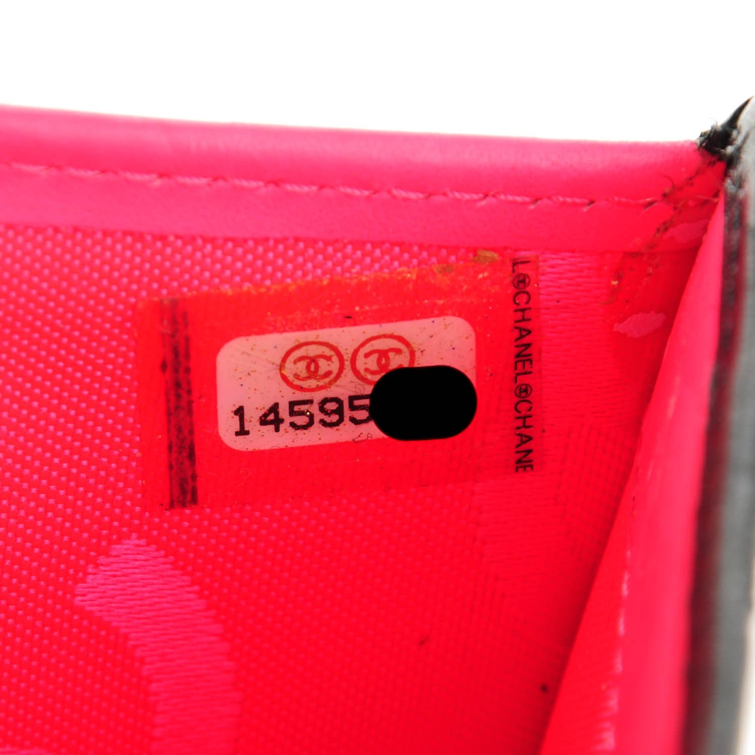 Chanel Calfskin Quilted Cambon Flap Wallet Black 7 of 7