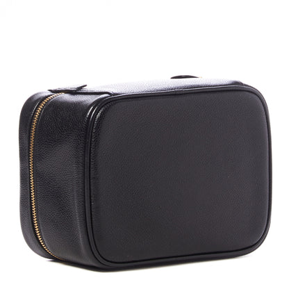 Chanel Caviar Vanity Cosmetic Case Black 3 of 9