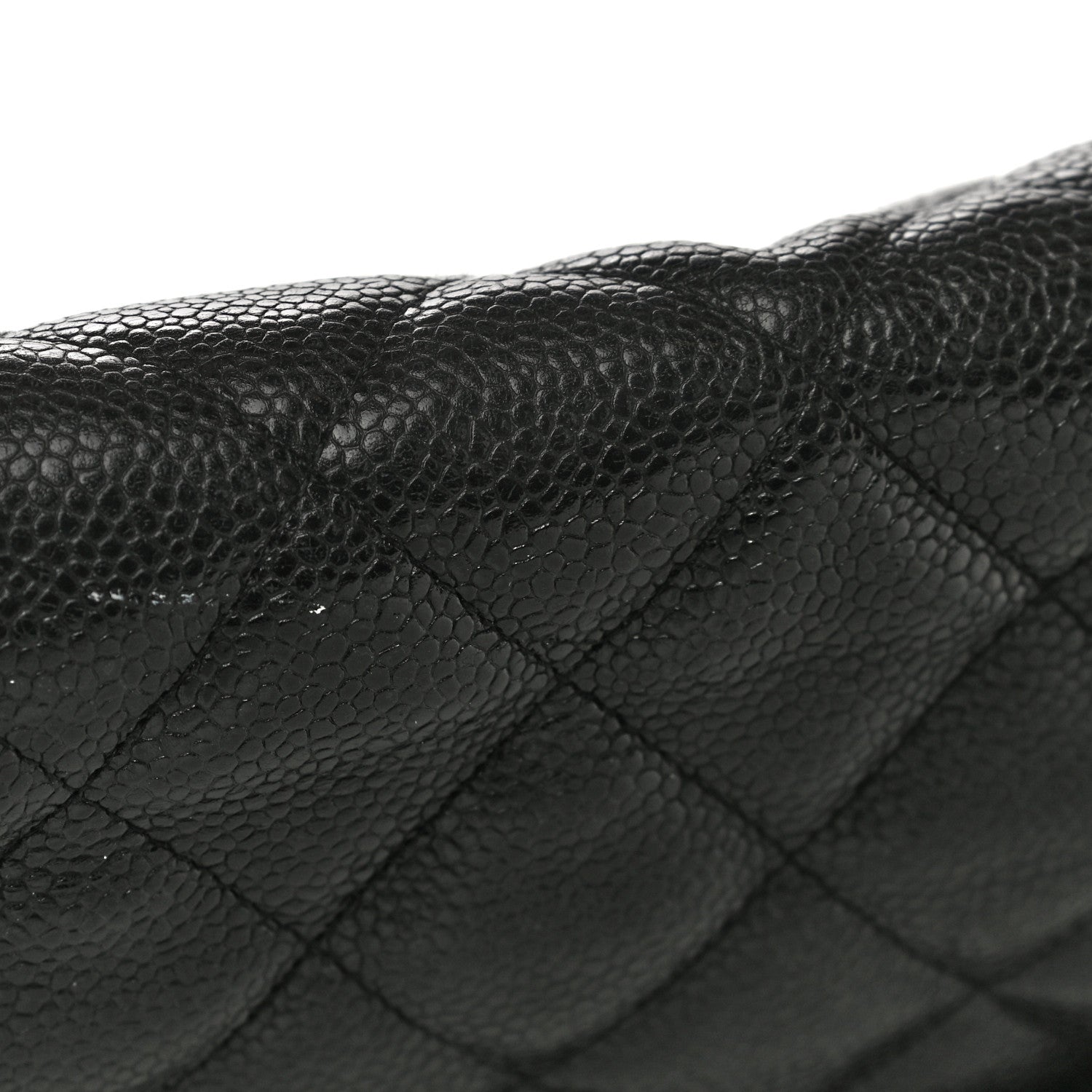 Chanel Caviar Quilted Jumbo Single Flap Black 23 of 25