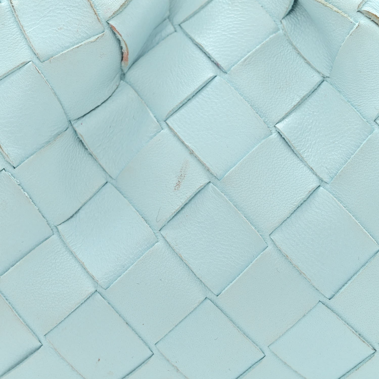 Bottega Veneta Nappa Intrecciato The Mini Pouch Topazio Silver 11 of 11