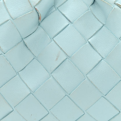 Bottega Veneta Nappa Intrecciato The Mini Pouch Topazio Silver 11 of 11