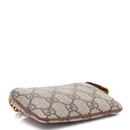 Gucci GG Supreme Monogram Key Case Brown 4 of 8