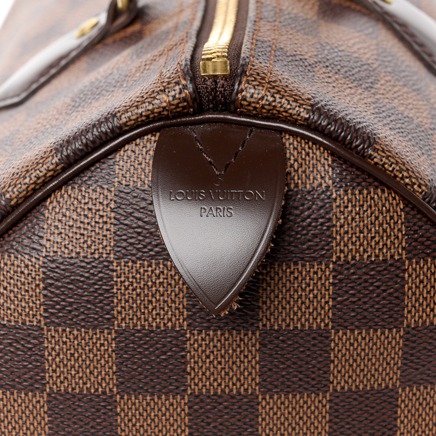 Louis Vuitton Damier Ebene Speedy 30 9 of 12