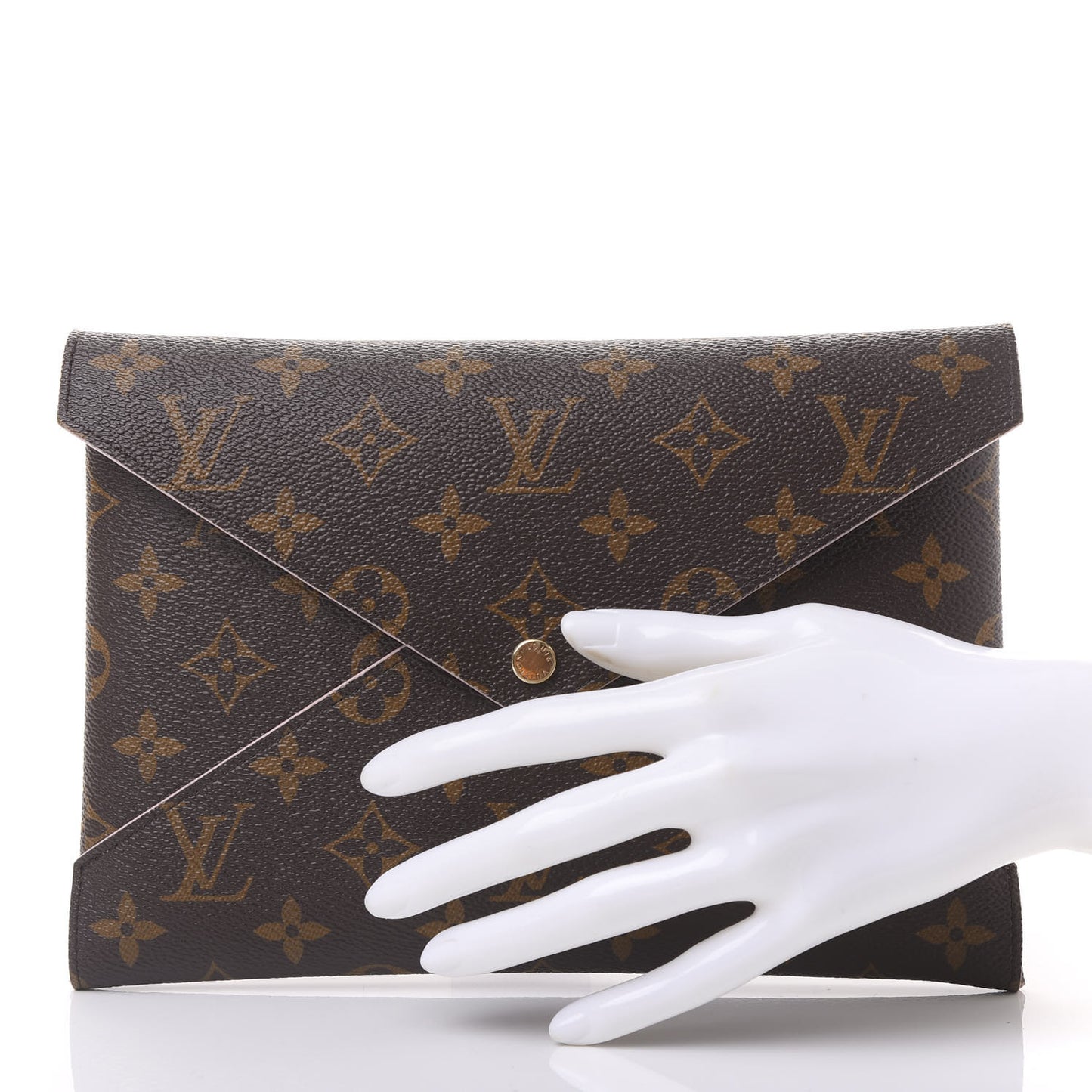 Monogram Large Kirigami Pochette Insert Rose Ballerine