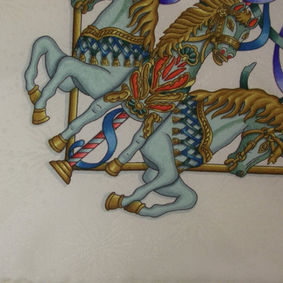 Silk Luna Park Scarf 90